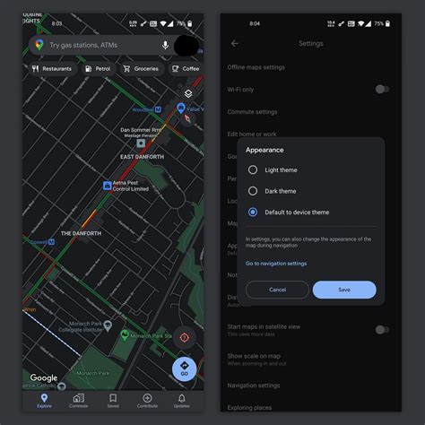 A­n­d­r­o­i­d­ ­1­1­ ­İ­ç­i­n­ ­G­o­o­g­l­e­ ­H­a­r­i­t­a­l­a­r­­a­ ­K­a­r­a­n­l­ı­k­ ­M­o­d­ ­Y­a­y­ı­n­l­a­n­d­ı­